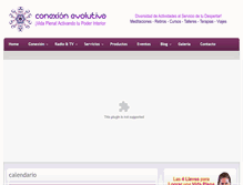 Tablet Screenshot of conexionevolutiva.org